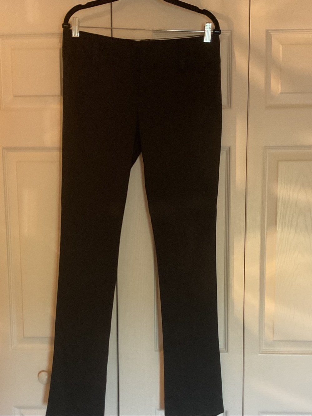 Alice + Olivia Black Straight-Leg Women's Pants 8, never worn